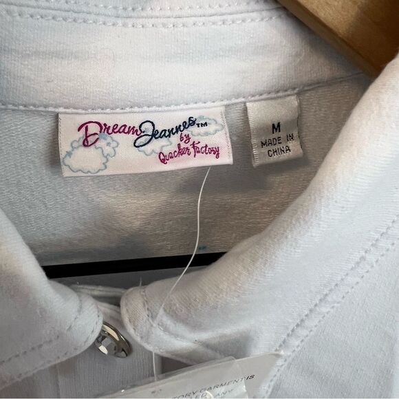 NWOT Quacker Factory Dream Jeannes Button Front Jacket | Size M - Picture 5 of 10